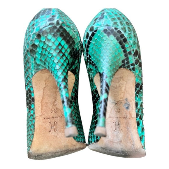 Cole Haan Maria Genuine Python Pump Size 8.5 | 3” heel EUC - Picture 6 of 9